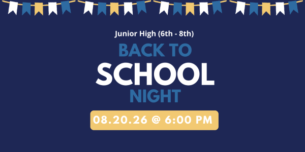 Banner Image of Back to School Night (6th-8th)