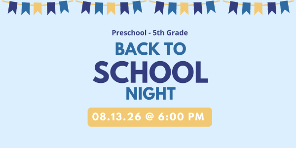 Banner Image of Back to School Night (PS-5th)
